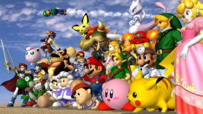 Artwork ke he Super Smash Bros. Melee