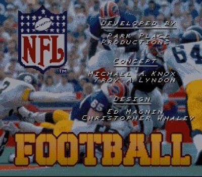 Screen ze hry NFL Football