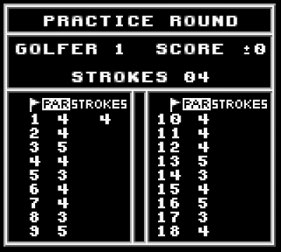 Screen ze hry PGA Tour 96