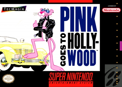 Obal hry Pink Goes to Hollywood