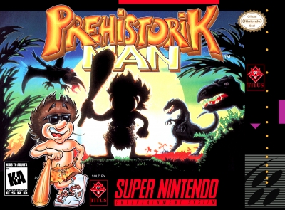 Obal hry Prehistorik Man