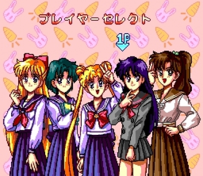 Screen ze hry Sailor Moon R