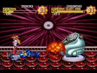 Screen ze hry Sonic Blast Man II