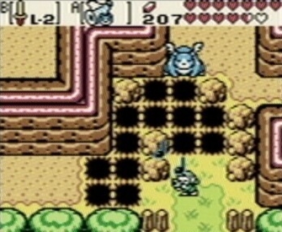 Screen ze hry The Legend of Zelda: Oracle of Seasons