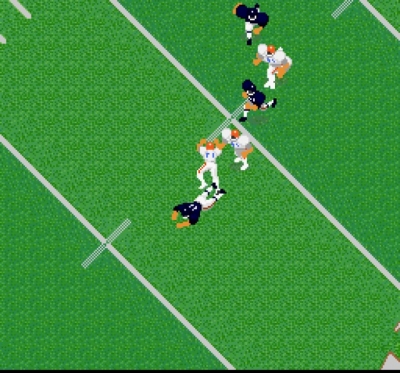 Screen ze hry Super Play Action Football