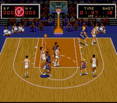 Screen ze hry Super Slam Dunk