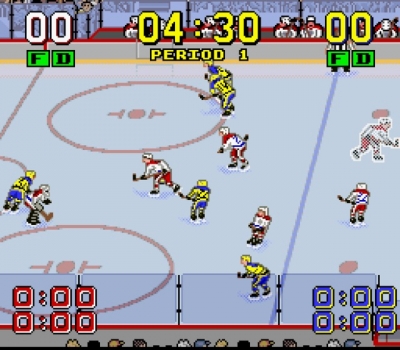 Screen ze hry Super Slapshot