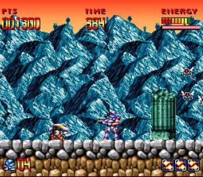 Screen ze hry Super Turrican