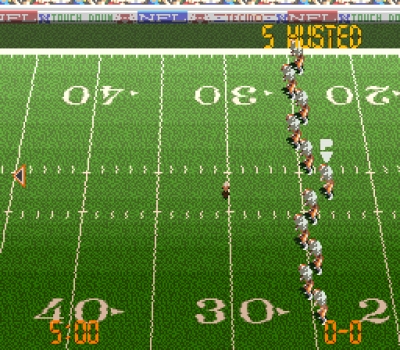 Screen ze hry Tecmo Super Bowl III: Final Edition