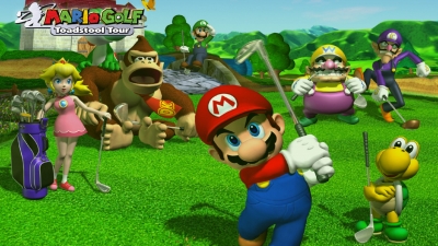 Artwork ke he Mario Golf: Toadstool Tour