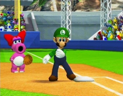 Screen ze hry Mario Superstar Baseball