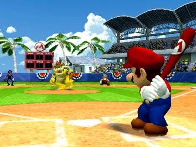 Screen ze hry Mario Superstar Baseball