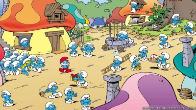 Artwork ke he The Smurfs