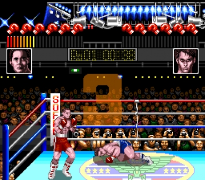 Screen ze hry TKO Super Championship Boxing