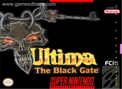 Obal hry Ultima: The Black Gate