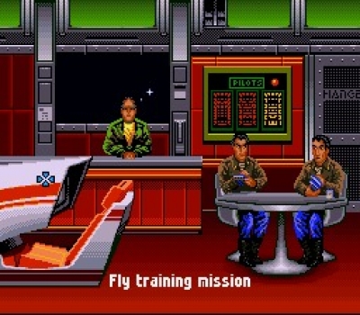 Screen ze hry Wing Commander: The Secret Missions