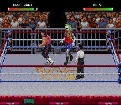 Screen ze hry WWF Raw