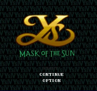 Screen ze hry Ys IV: Mask of the Sun