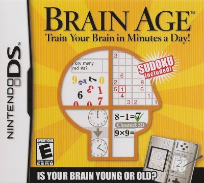 Obal hry Brain Age