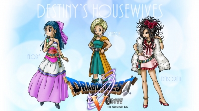 Artwork ke he Dragon Quest V: Hand of the Heavenly Bride