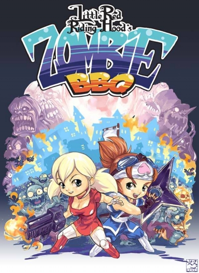 Artwork ke he Little Red Riding Hoods Zombie BBQ