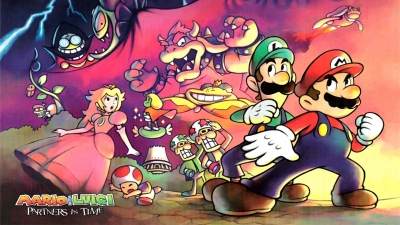 Artwork ke he Mario & Luigi: Partners in Time