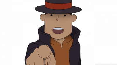 Artwork ke he Professor Layton and the Curious Village