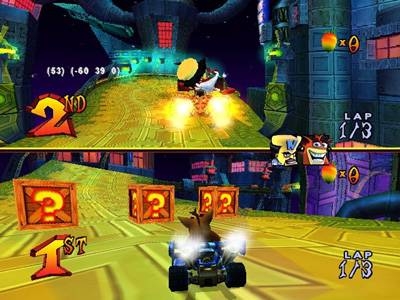 Screen ze hry Crash Nitro Kart