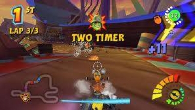 Artwork ke he Crash Tag Team Racing