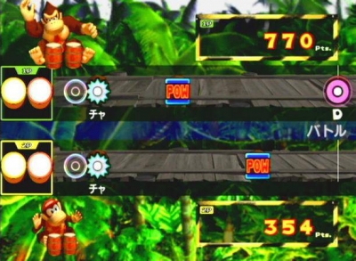 Screen ze hry Donkey Konga