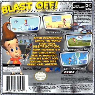 Artwork ke he Jimmy Neutron: Boy Genius