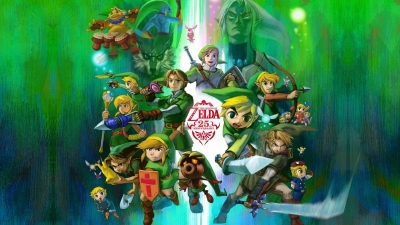 Artwork ke he The Legend of Zelda: Four Swords Adventures