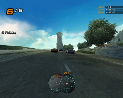 Screen ze hry Need for Speed: Hot Pursuit 2