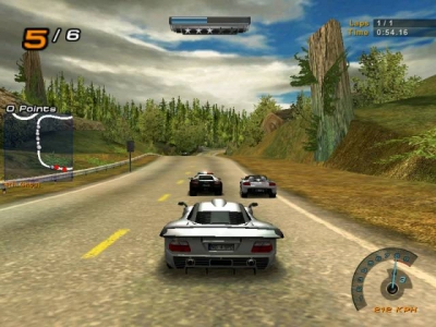 Screen ze hry Need for Speed: Hot Pursuit 2