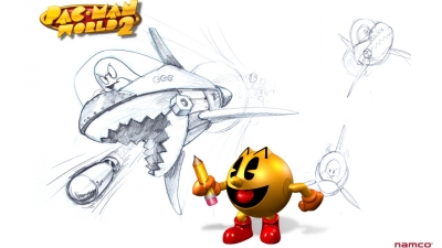 Artwork ke he Pac-Man World 2