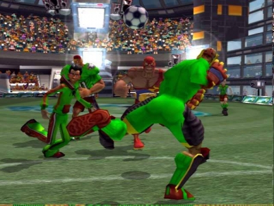 Screen ze hry Sega Soccer Slam