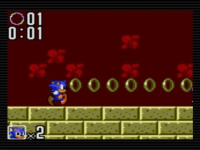 Screen ze hry Sonic Gems Collection