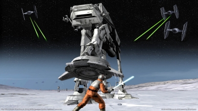 Artwork ke he Star Wars Rogue Squadron III: Rebel Strike