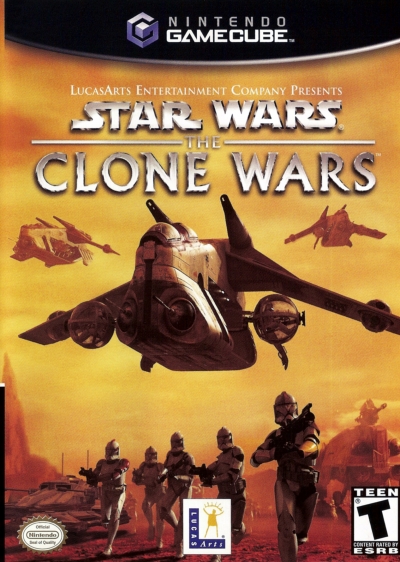 Obal hry Star Wars: The Clone Wars