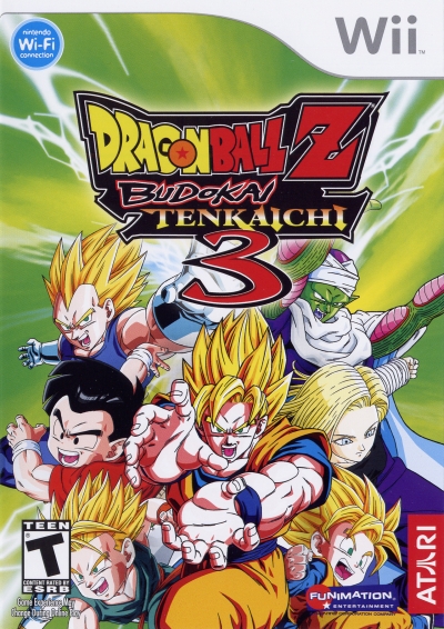 Obal hry Dragon Ball Z: Budokai Tenkaichi 3