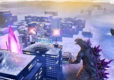 Screen ze hry Godzilla: Unleashed