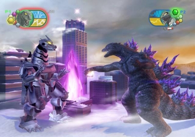 Screen ze hry Godzilla: Unleashed