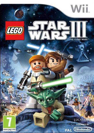 Obal hry LEGO Star Wars III: The Clone Wars