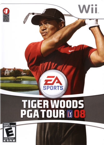 Obal hry Tiger Woods PGA Tour 08