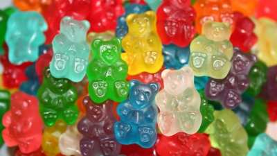 Screen Gummy Bears Minigolf