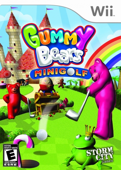 Screen Gummy Bears Minigolf