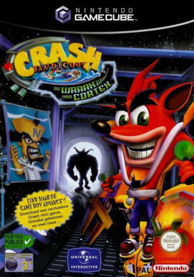 Screen Crash Bandicoot: The Wrath of Cortex