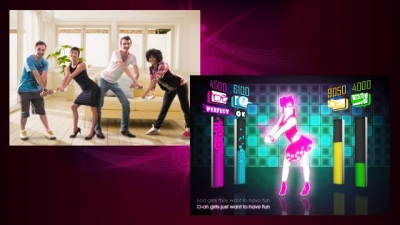 Screen ze hry Just Dance