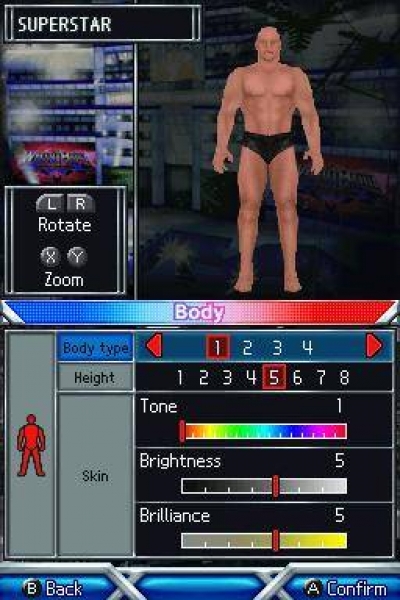 Screen ze hry WWE SmackDown vs. Raw 2009