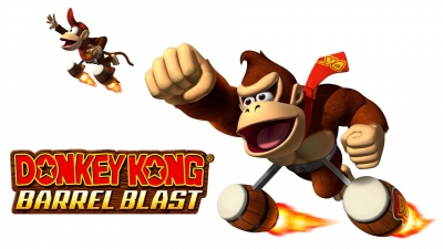 Screen Donkey Kong Barrel Blast